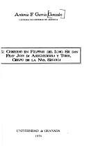 Cover of: El gobierno en Filipinas del Ilmo. Sr. Don Fray Juan de Arechederra y Tovar, Obispo de la Nva. Segovia