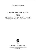 Cover of: Deutsche Dichter der Klassik und Romantik