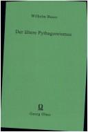 Cover of: Der ältere Pythagoreismus