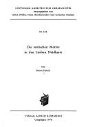 Cover of: Die erotischen Motive in den Liedern Neidharts