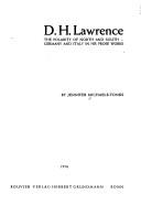 Cover of: D. H. Lawrence | Jennifer Michaels-Tonks