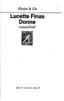Cover of: Donne: roman