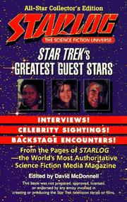 Cover of: Starlog: Star Trek's Greatest Guest Stars