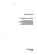 Cover of: Das Manische in Giessen: d. Geheimsprache e. gesellschaftl. Randgruppe, ihre Geschichte u. ihre soziolog. Hintergründe