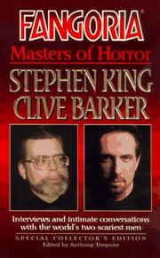 Cover of: Fangoria masters of the dark