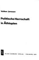 Cover of: Politische Herrschaft in Äthiopien