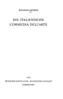 Cover of: Die italienische Commedia dell'arte