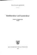 Cover of: Schriftstruktur und Lautstruktur: Studien zur altgalic. Skripta