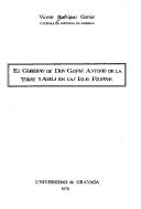 Cover of: El gobierno de Don Gaspar Antonio de la Torre y Ayala en las Islas Filipinas by Vicente Rodríguez García