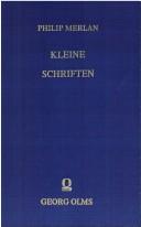 Cover of: Kleine philosophische Schriften