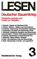 Cover of: Deutscher Bauernkrieg: histor. Analysen u. Studien zur Rezeption