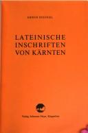 Cover of: Lateinische Inschriften von Kärnten