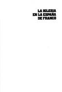 Cover of: La Iglesia en la España de Franco