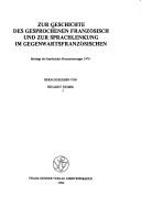 Cover of: Aufsätze zur Sprachwissenschaft. I.
