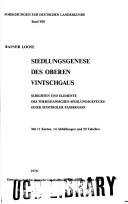 Cover of: Siedlungsgenese des oberen Vintschgaus: Schichten und Elemente des Theresianischen Siedlungsgefüges einer südtiroler Passregion