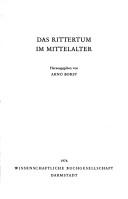 Cover of: Das Rittertum im Mittelalter