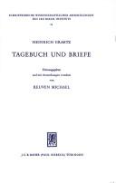 Cover of: Tagebuch und Briefe by Heinrich Hirsch Graetz