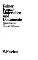 Cover of: Reiner Kunze: Materialien und Dokumente