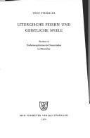 Cover of: Liturgische Feiern und geistliche Spiele.