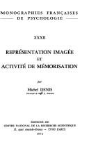 Cover of: Représentation imagée et activité de mémorisation