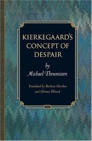 Cover of: Kierkegaard's concept of despair