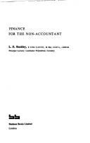 Finance for the non-accountant by L. E. Rockley