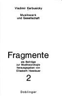 Cover of: Musikwerk und Gesellschaft