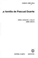 Cover of: La familia de Pascual Duarte by Camilo José Cela