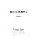 Henri Michaux by Henri Michaux