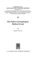 Das Naherwartungslogion Markus 9, 1 par by Martin Künzi