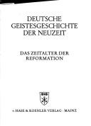 Deutsche Geistesgeschichte der Neuzeit by Hans-Joachim Schoeps