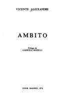 Cover of: Ambito