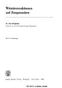 Cover of: Wirtstierreaktionen auf Zooparasiten