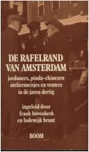 Cover of: De Rafelrand van Amsterdam: vier sociografische schetsen