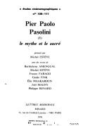 Cover of: Pier Paolo Pasolini