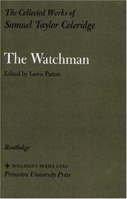 Cover of: The Collected Works of Samuel Taylor Coleridge, Volume 2 : The Watchman