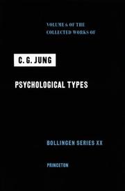 Cover of: Psychological types.