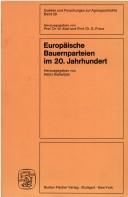 Cover of: Europäische Bauernparteien im 20. Jahrhundert