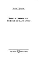 Cover of: Roman Jakobson's science of language