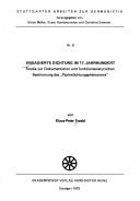 Cover of: Engagierte Dichtung im 17. Jahrhundert: Studie zur Dokumentation u. funktionsanalyt. Bestimmung d. "Psalmdichtungsphänomens"