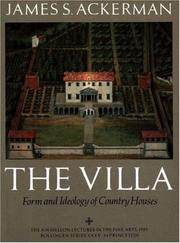 Cover of: The villa: form and ideology of country houses