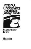 Cover of: Der dreissigjährige Friede: biogr. Bericht