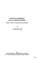 Cover of: Pour une poétique de la science-fiction: études en théorie et en histoire d'un genre littéraire