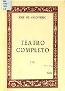 Cover of: Teatro completo