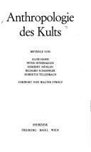 Cover of: Anthropologie des Kults