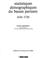 Cover of: Statistiques démographiques du Bassin parisien, 1636-1720