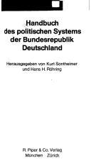 Cover of: Handbuch des politischen Systems der Bundesrepublik Deutschland