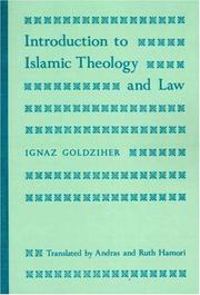 Introduction to Islamic theology and law