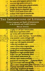 Cover of: The Implications of Literacy