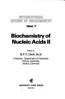 Cover of: Biochemistry of nucleic acids II | 